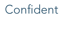 Confident